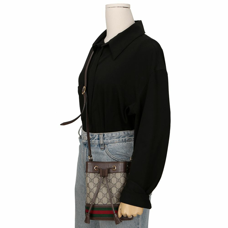 GUCCI Ophidia 迷你水桶肩斜背包 550620-9