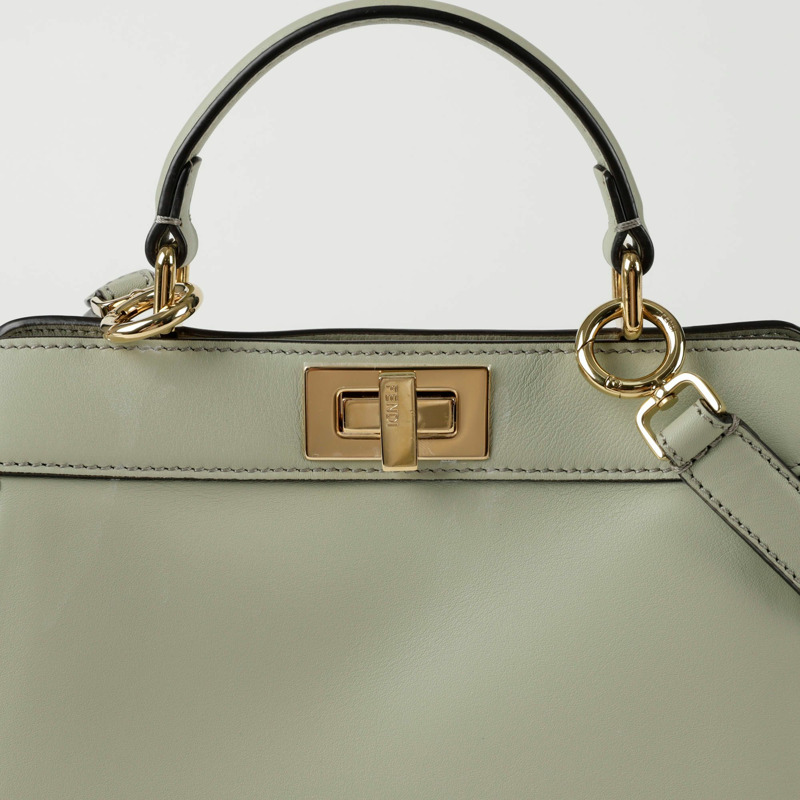 FENDI 8BN327 Peekaboo ICY 小號托特單肩包-1