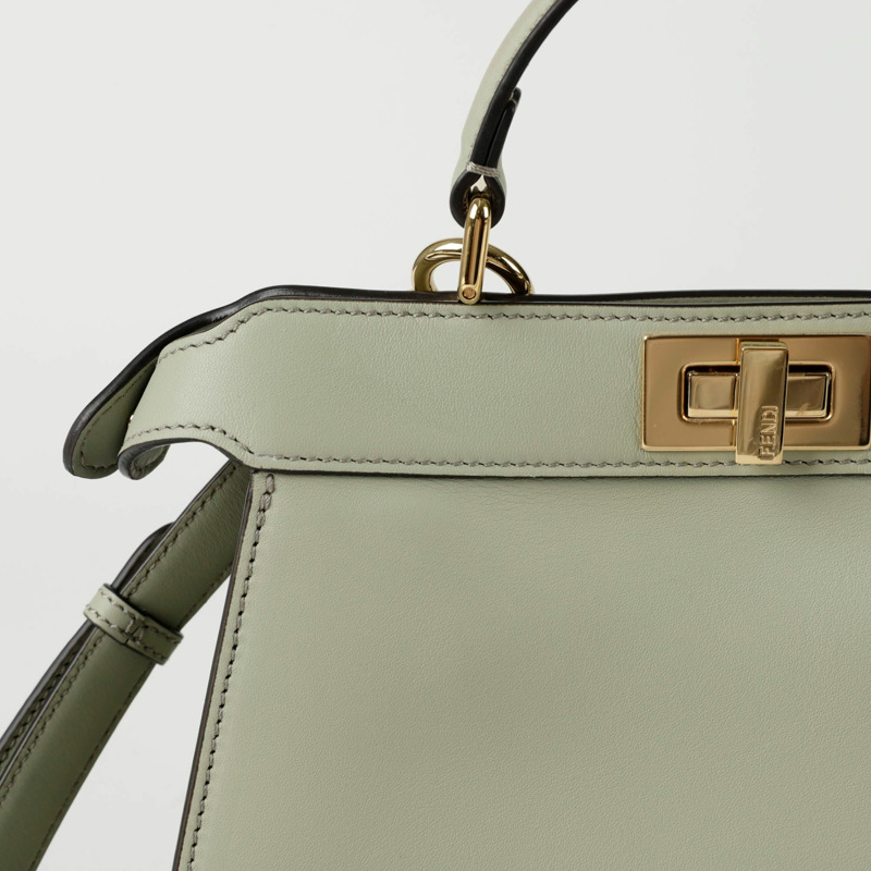FENDI 8BN327 Peekaboo ICY 小號托特單肩包-5