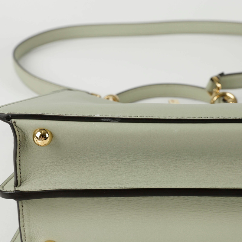 FENDI 8BN327 Peekaboo ICY 小號托特單肩包-8