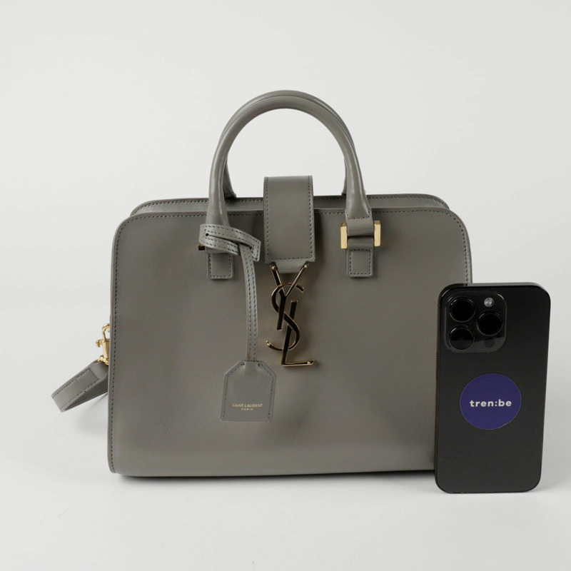 SAINT LAURENT Cabas 嬰兒手提單肩包 472466-10