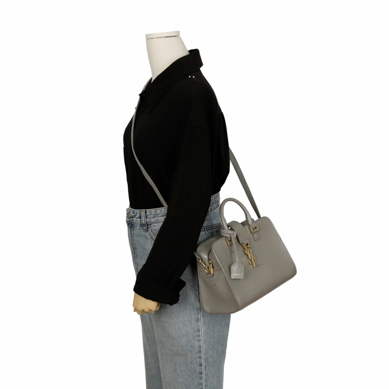 SAINT LAURENT Cabas 嬰兒手提單肩包 472466-12