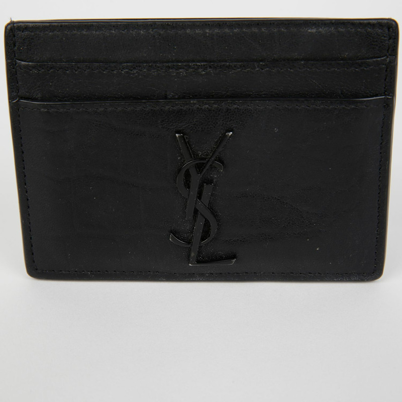 SAINT LAURENT 字母組合卡包錢包 485631-1