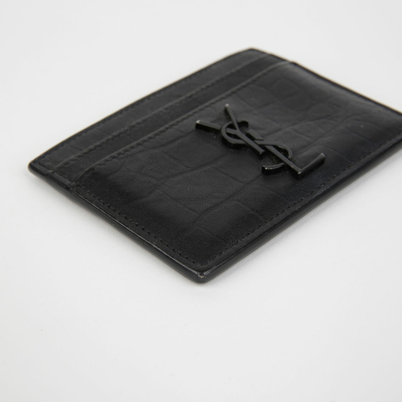 SAINT LAURENT 字母組合卡包錢包 485631-6