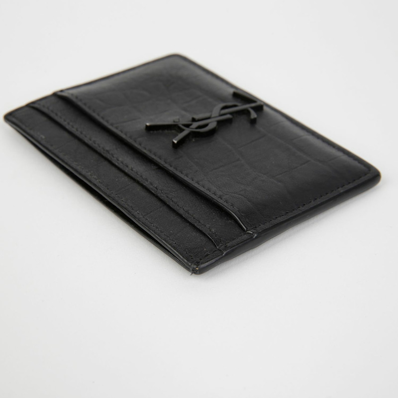 SAINT LAURENT 字母組合卡包錢包 485631-7