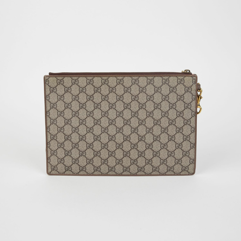 GUCCI GG Supreme Courier 手拿包 473915-1