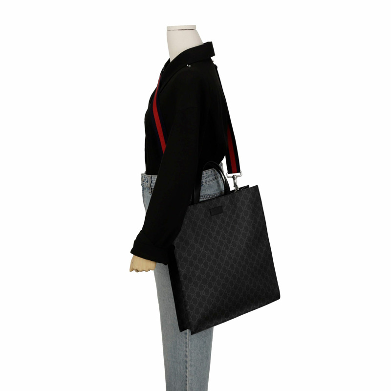 GUCCI 495559 GG Supreme 托特單肩包-12