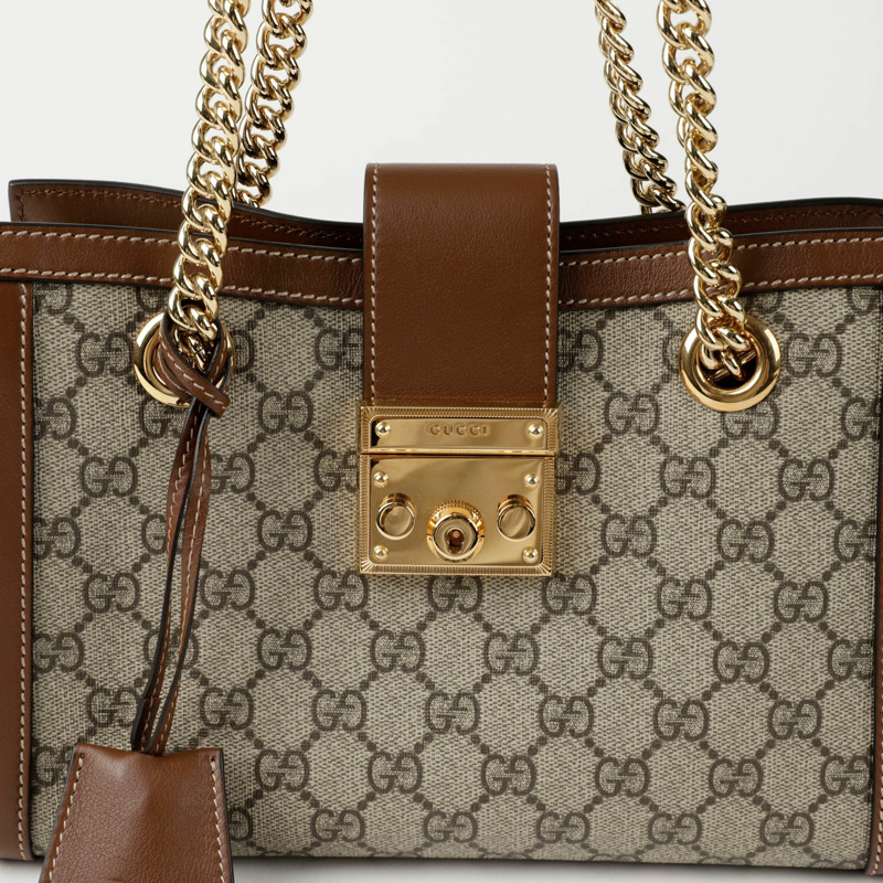 GUCCI 掛鎖小號肩背包 498156-1