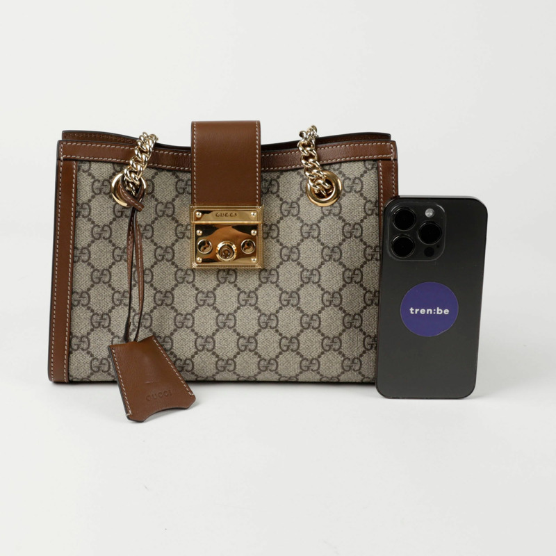 GUCCI 掛鎖小號肩背包 498156-7