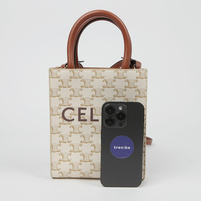 CELINE Vertical Cabas 迷你托特單肩包 194372BZK-8