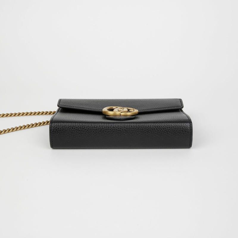 GUCCI GG Marmont 鏈錢包單肩包 779777-6