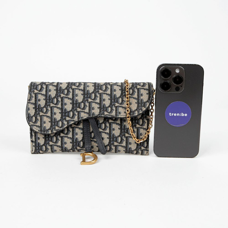 【包稅】DIOR S5614CTZQ 馬鞍鏈 WOC 肩斜背包-8