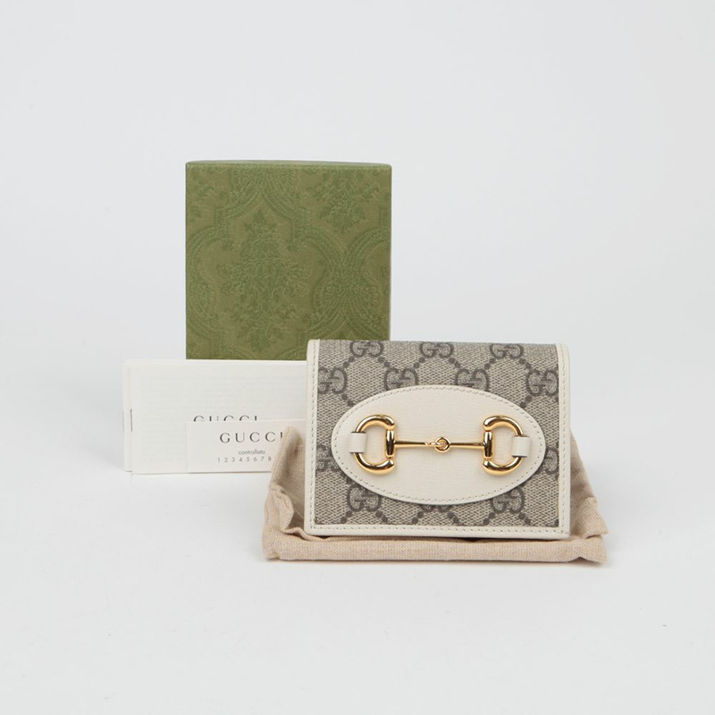 GUCCI Horsebit 1955 卡包錢包 621887-0