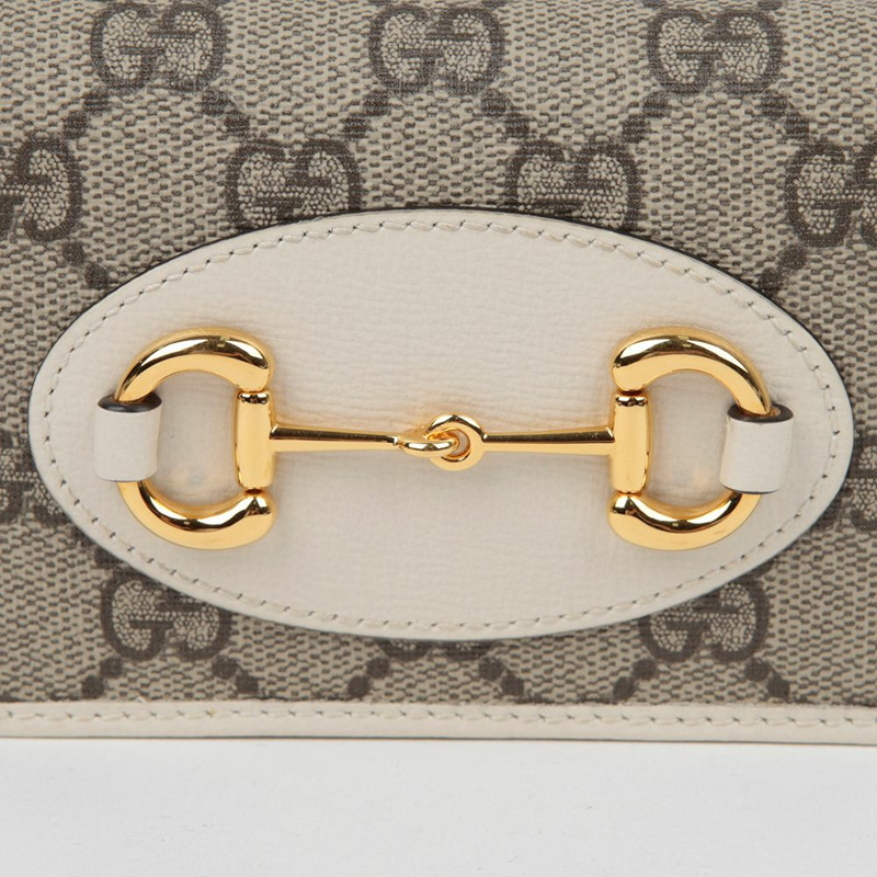 GUCCI Horsebit 1955 卡包錢包 621887-2