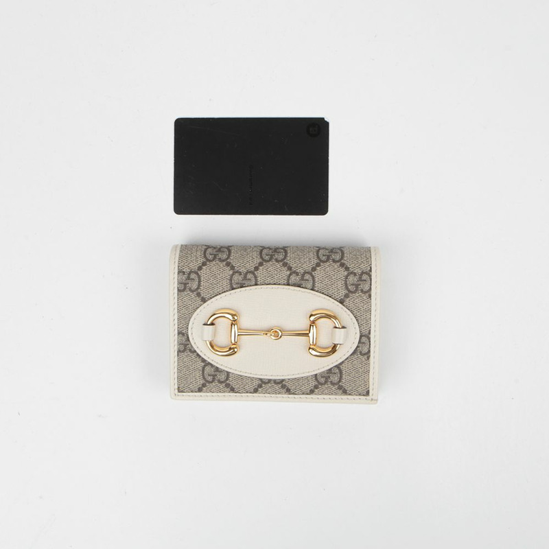 GUCCI Horsebit 1955 卡包錢包 621887-8