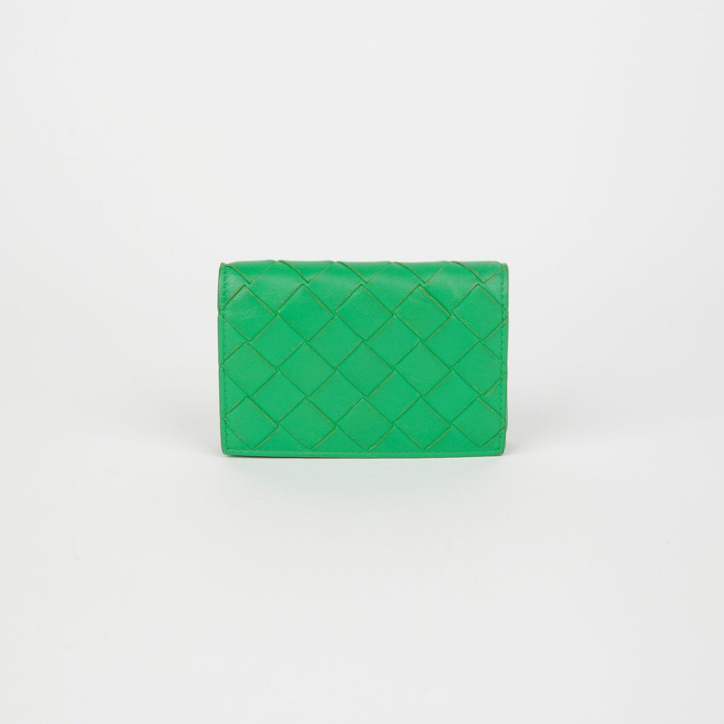 BOTTEGA VENETA Intrecciato編織卡包 667141-0