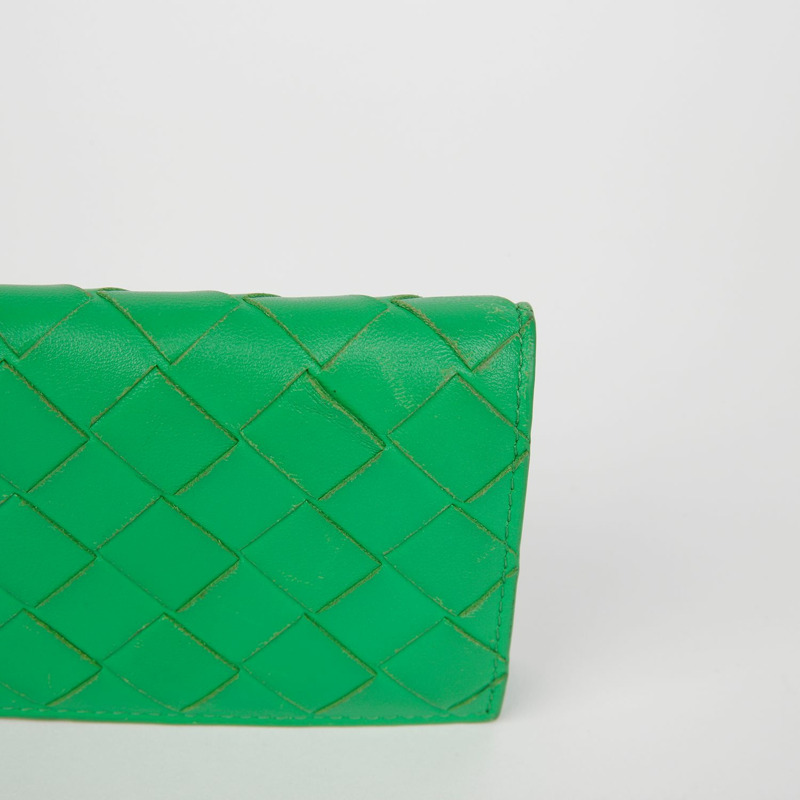 BOTTEGA VENETA Intrecciato編織卡包 667141-2