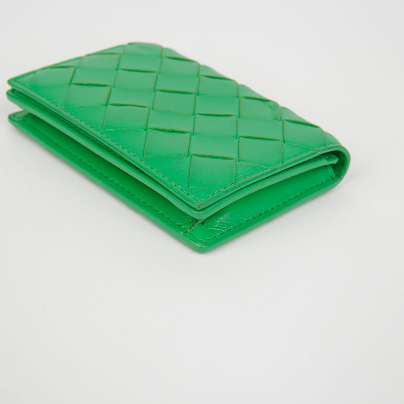 BOTTEGA VENETA Intrecciato編織卡包 667141-7