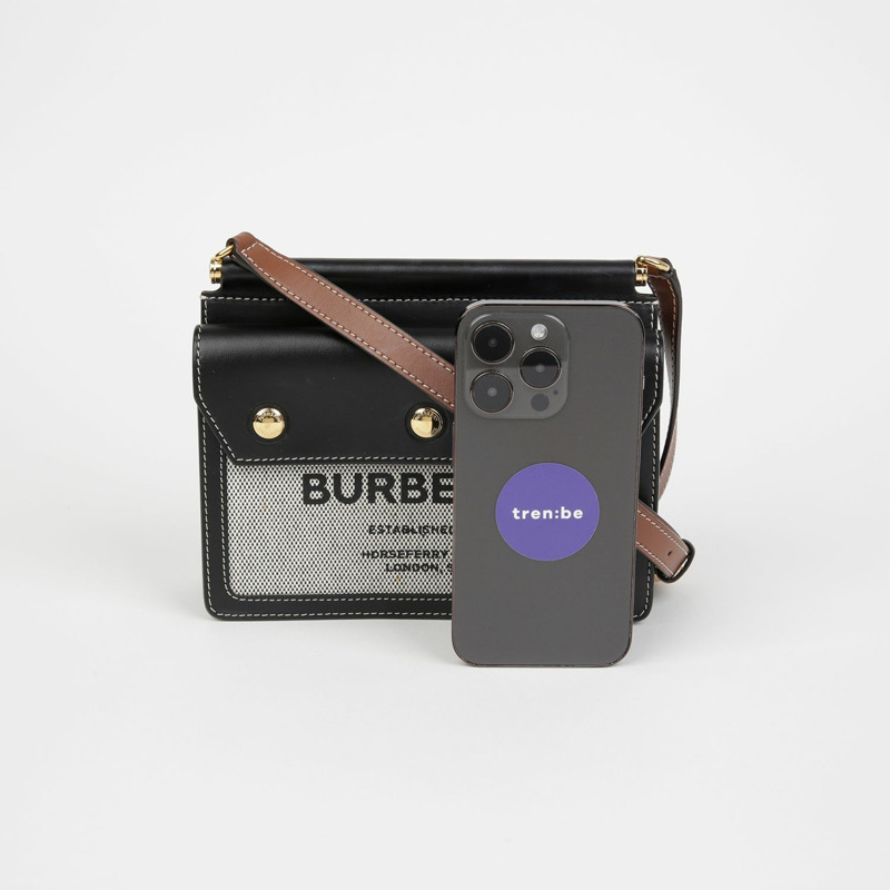 BURBERRY Pocket Horseberry Title 迷你斜背包 8042852-7