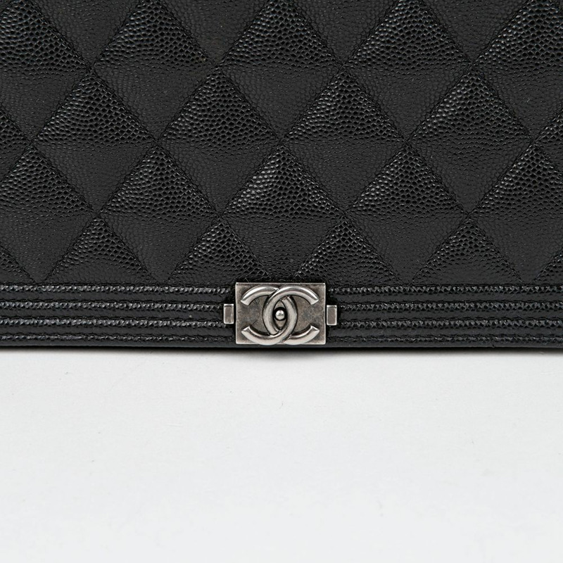 CHANEL Caviar Skin Boy WOC 肩斜背包 AP1117-2