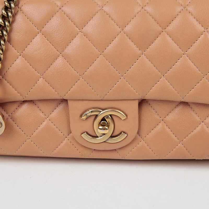 CHANEL CC 標誌翻蓋鏈條包-2