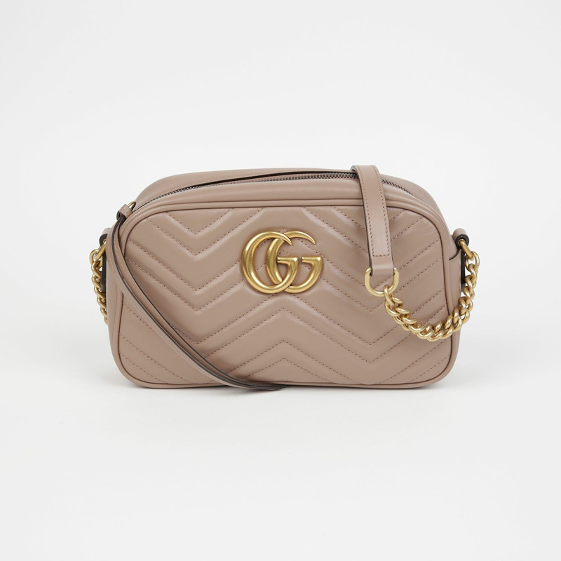 GUCCI GG Marmont 小號肩斜背包 447632-1