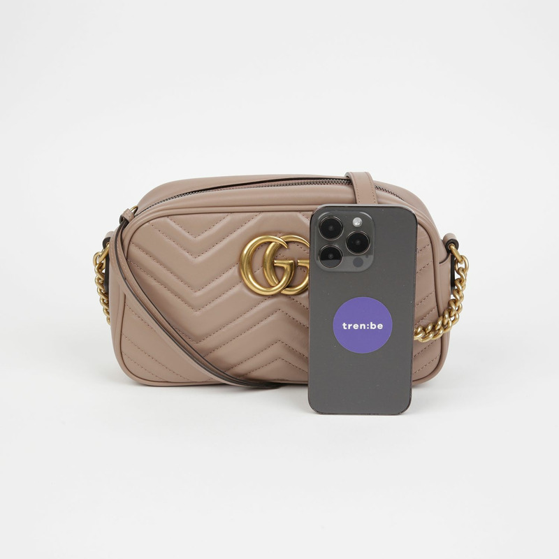 GUCCI GG Marmont 小號肩斜背包 447632-6