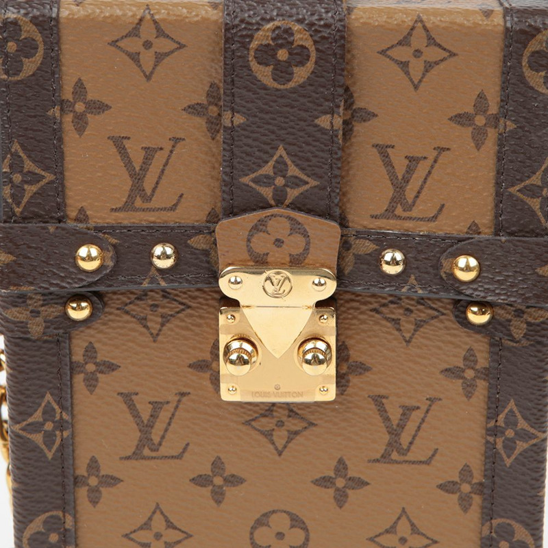 LOUIS VUITTON Pochette Trunk 垂直斜背包 M67873-2