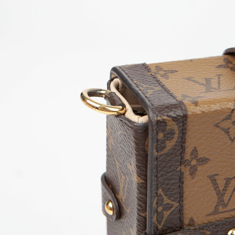 LOUIS VUITTON Pochette Trunk 垂直斜背包 M67873-5