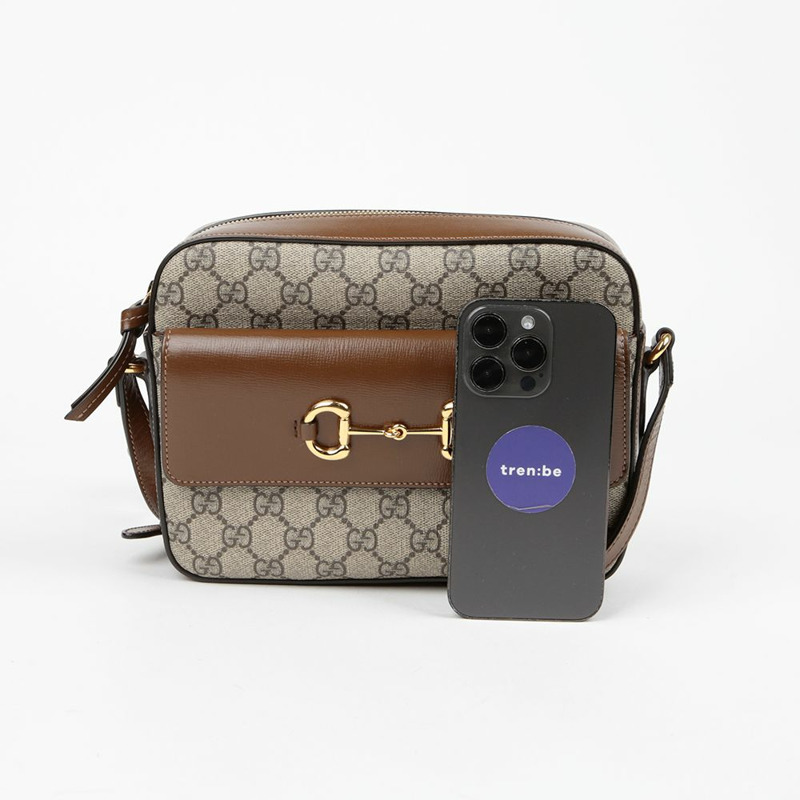 GUCCI Horsebit 1955 小號斜背包 645454-6