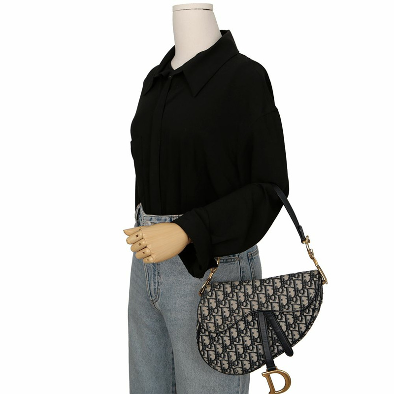 【包稅】DIOR M0446CTZQ 馬鞍肩包-11