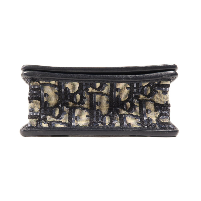 Dior 帆布30 Montaigne Bag金扣鏈帶肩背袋-3