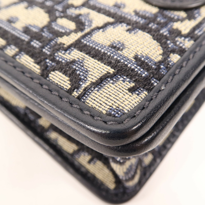 Dior 帆布30 Montaigne Bag金扣鏈帶肩背袋-6