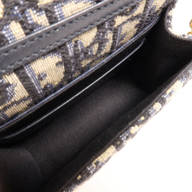 Dior 帆布30 Montaigne Bag金扣鏈帶肩背袋-9