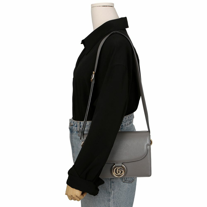 GUCCI GG Ring Tortion 小號單肩斜背包 589474-10