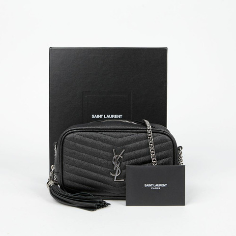 SAINT LAURENT Lumi 迷你鏈條單肩斜背包 612579