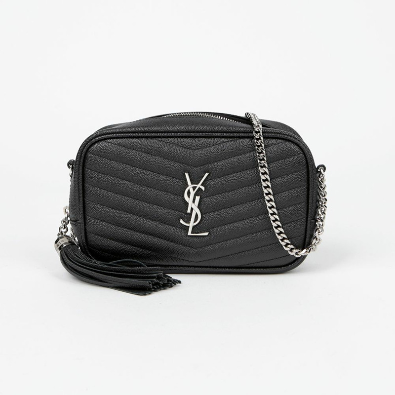 SAINT LAURENT Lumi 迷你鏈條單肩斜背包 612579-1
