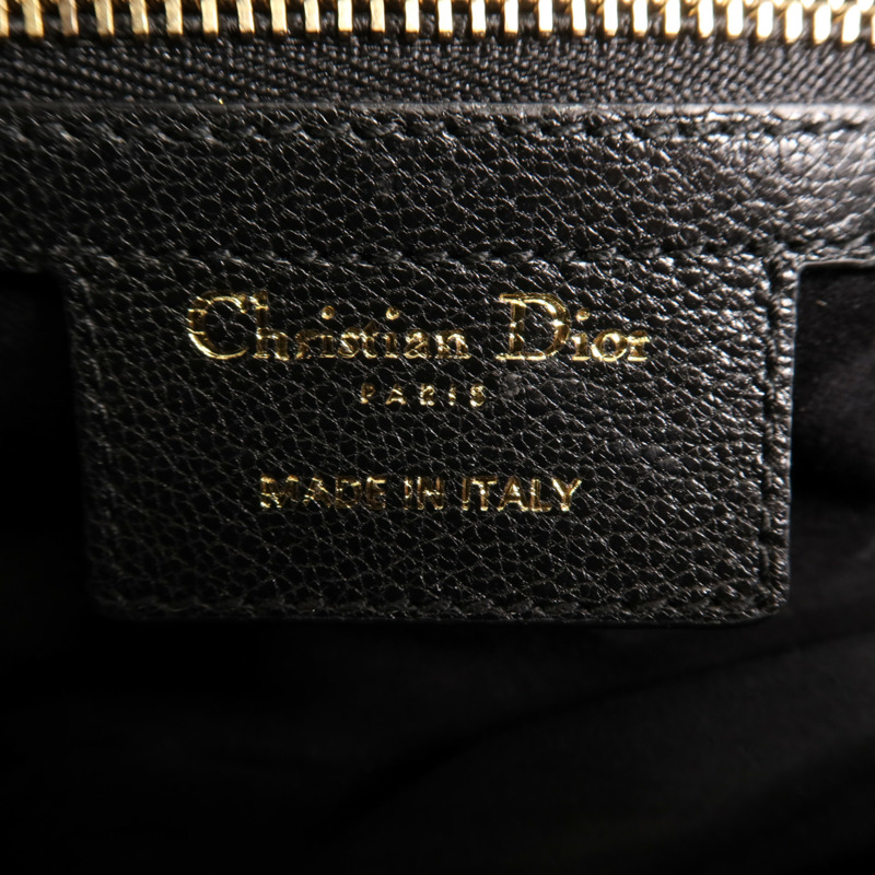 Dior 牛皮皮革Saddle Bag金扣手挽肩背兩用袋-10