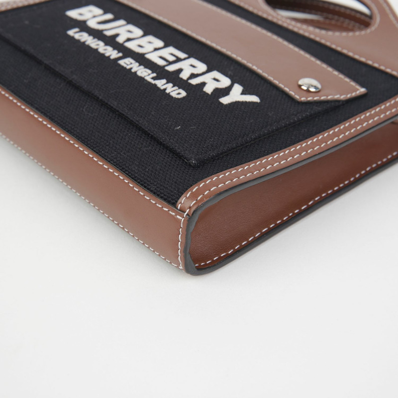BURBERRY 口袋微型托特單肩包 8055187-6