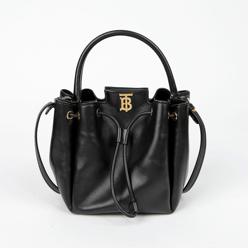 BURBERRY Monogram Motif TB 水桶托特肩背包 8028541-0