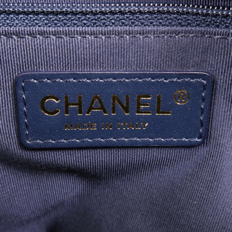 CHANEL 牛皮皮革2 Way Shoulder金扣手挽肩背兩用袋-10