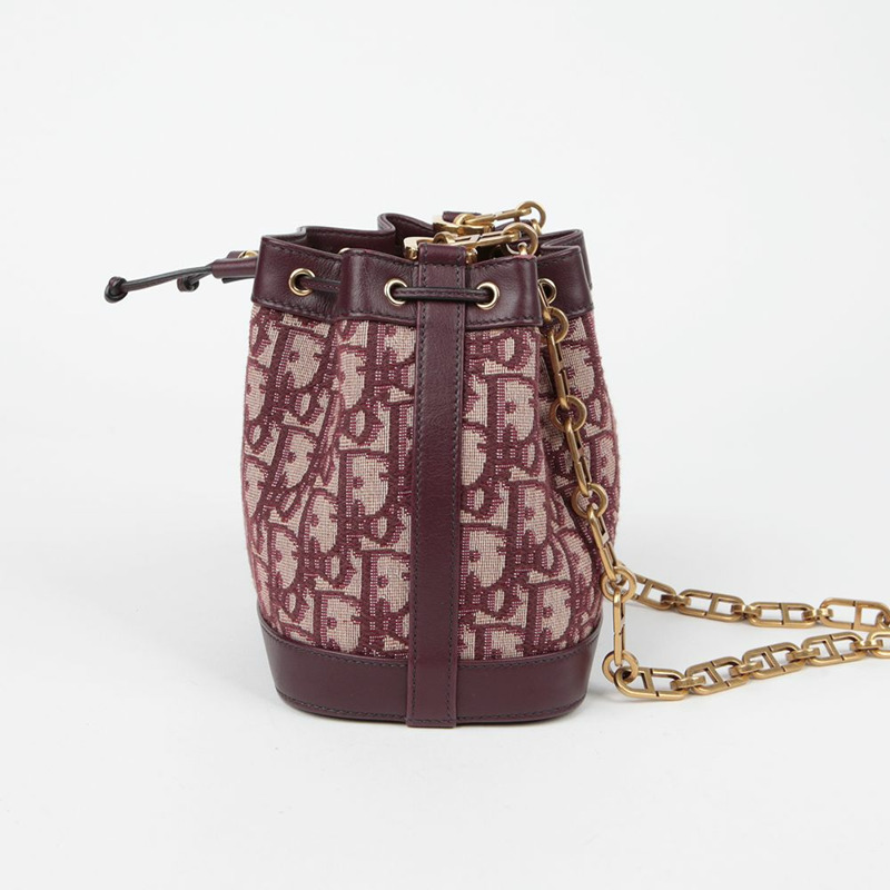 DIOR M1692DTZP 小號 Miss 水桶肩斜背包-5