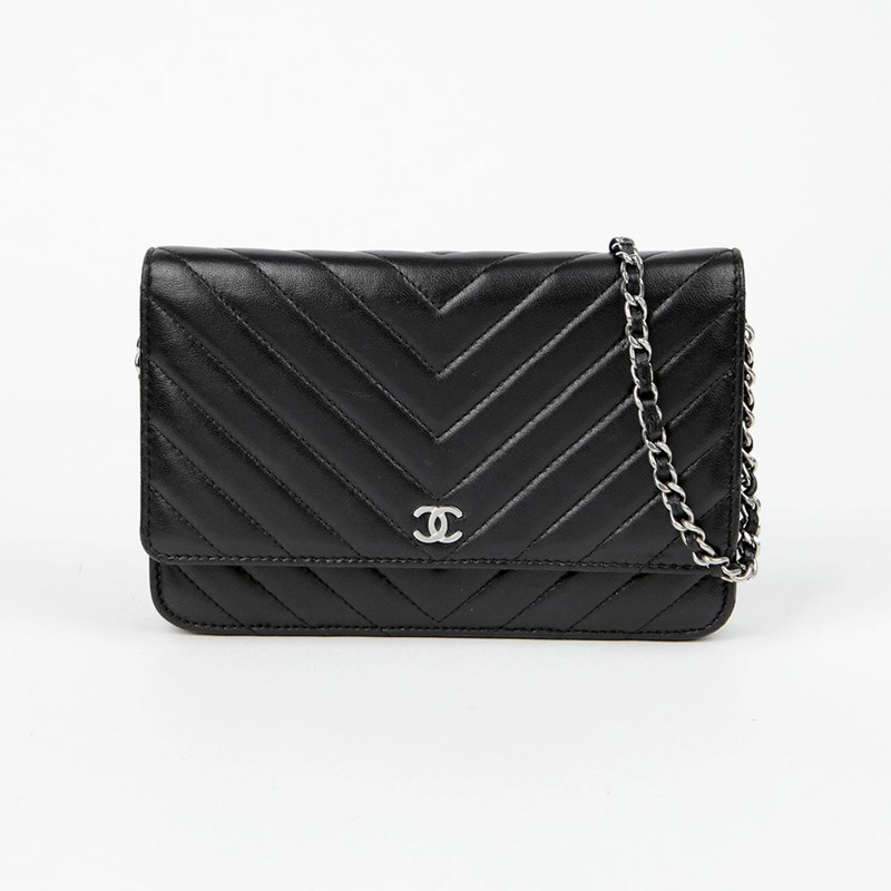 CHANEL Chevron 經典 WOC 斜背包 AP0250-1
