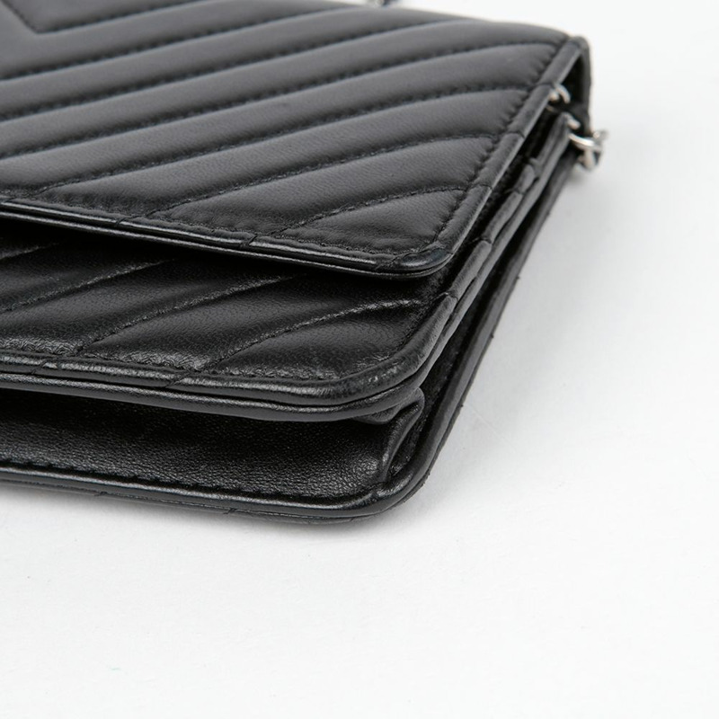 CHANEL Chevron 經典 WOC 斜背包 AP0250-6