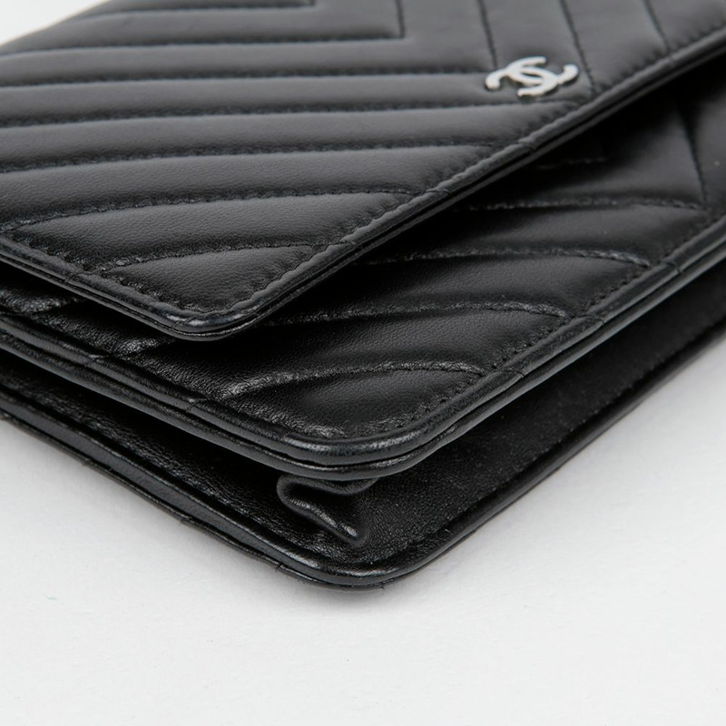 CHANEL Chevron 經典 WOC 斜背包 AP0250-7