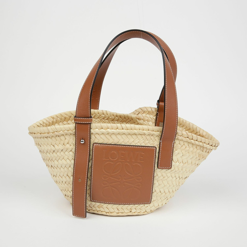 LOEWE 327 02 S93 Anagram 小號籃子手提包-1