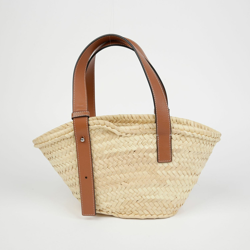 LOEWE 327 02 S93 Anagram 小號籃子手提包-2