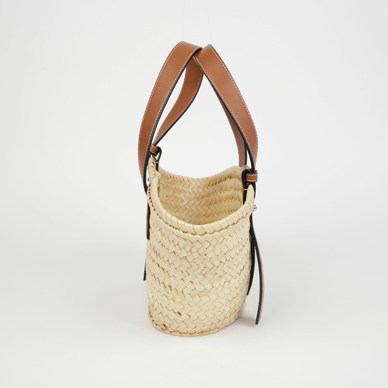 LOEWE 327 02 S93 Anagram 小號籃子手提包-3