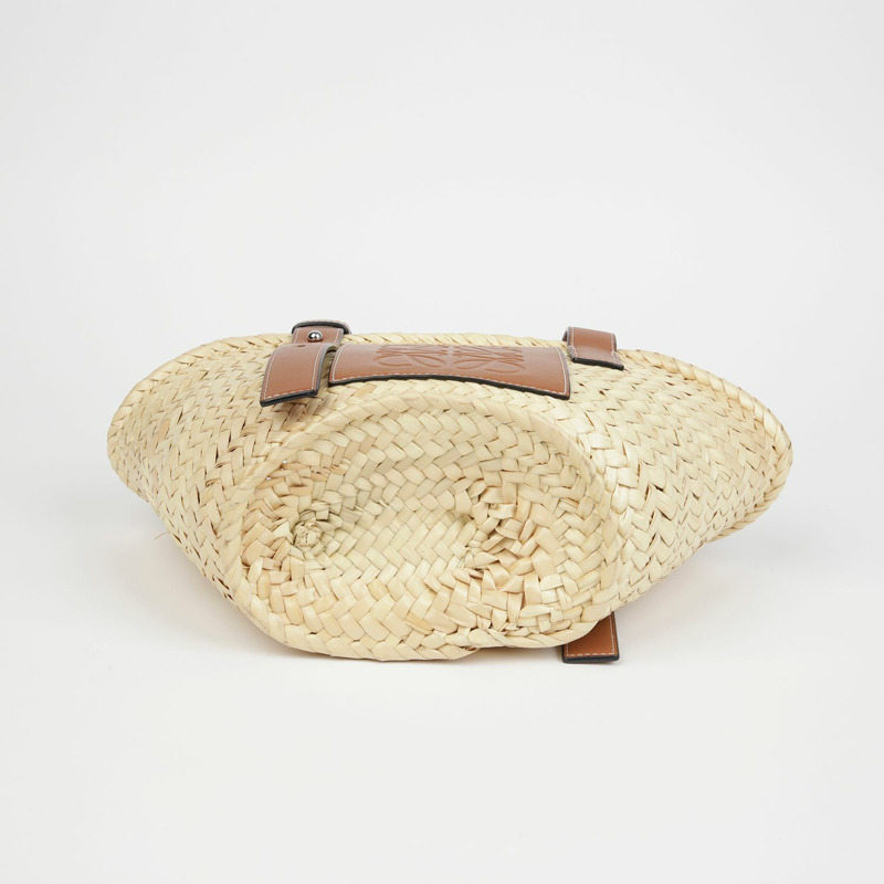 LOEWE 327 02 S93 Anagram 小號籃子手提包-4