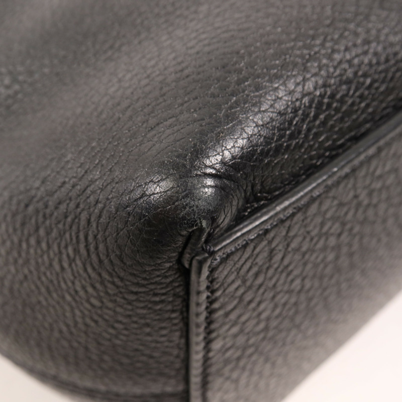 Valentino 牛皮皮革Tote Bag金扣肩背袋-8